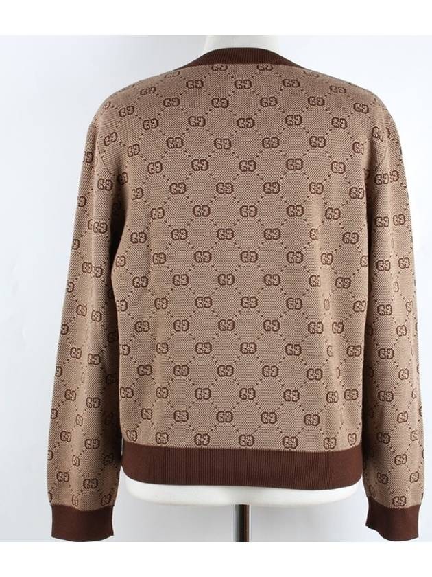 GG logo long sleeve knit L - GUCCI - BALAAN 5