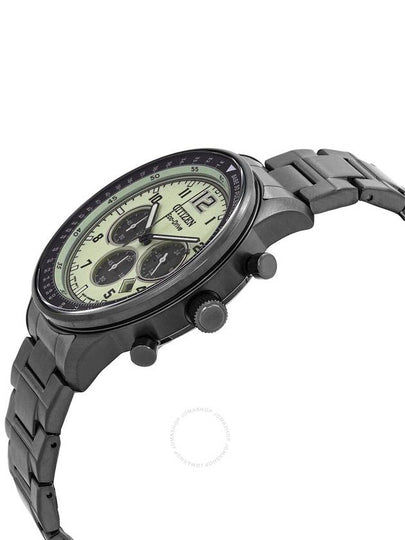 Citizen Chronograph Eco-Drive Green Dial Men's Watch CA4507-84X - CITIZEN - BALAAN 2