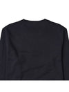 Embroidered Logo Cotton Sweatshirt Black - CP COMPANY - BALAAN 8