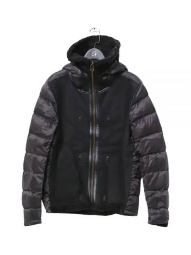 Hooded Shearing Nylon Liner Jacket Black - TEN C - BALAAN 1