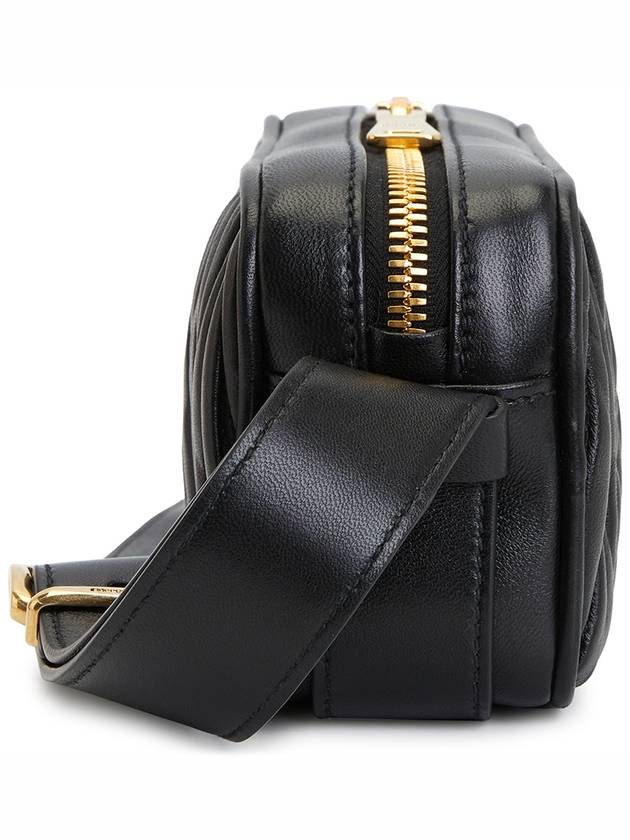 Materasse Nappa Leather Shoulder Bag Black - MIU MIU - BALAAN 4