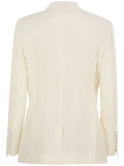 ADELAIDE - Linen two-button jacket - SAULINA - BALAAN 2