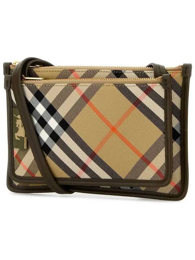 Check Cross Bag Beige - BURBERRY - BALAAN 4