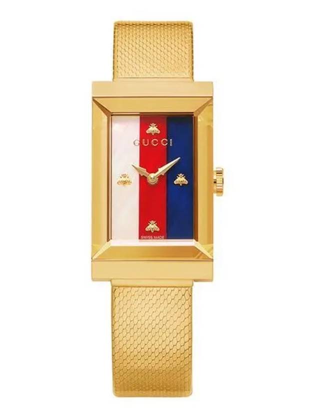 G Frame Bee PVD Watch Yellow Gold - GUCCI - BALAAN 2