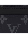 Monogram Eclipse Double Card Wallet Black - LOUIS VUITTON - BALAAN 3