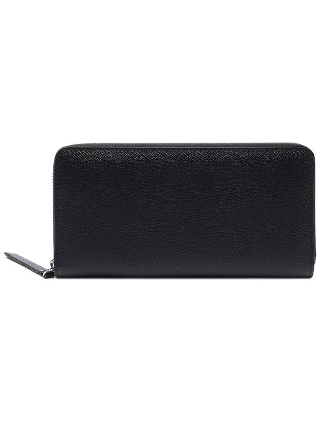 Stitch Logo Leather Long Wallet Black - MAISON MARGIELA - BALAAN 5