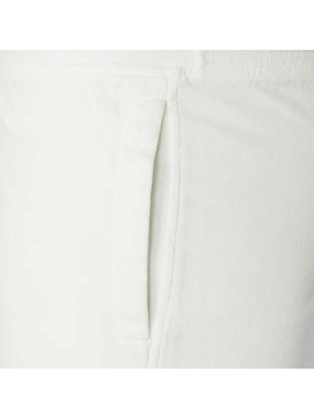 Light Fleece Utility Shorts White - CP COMPANY - BALAAN 6