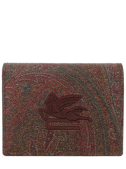 Paisley Card Wallet Brown - ETRO - BALAAN 2