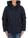 GRAYDON NAVY Men s Hooded Padded Jacket - MACKAGE - BALAAN 6