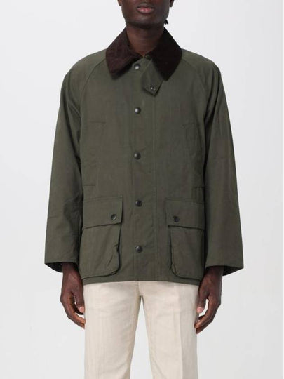 OS Pitched Bedale Casual Non-Wax Jacket Sage - BARBOUR - BALAAN 2