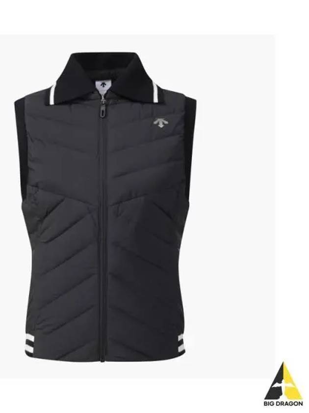 GOLF Women s Detachable Collar Lightweight Down Vest DP32WFDV91 - DESCENTE - BALAAN 1