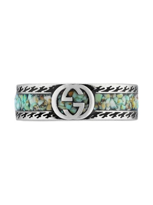 Interlocking G Ring Silver - GUCCI - BALAAN 1