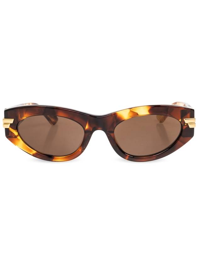 Bottega Veneta Cat-eye Sunglasses, Women's, Brown - BOTTEGA VENETA - BALAAN 1