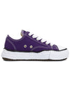 Peterson Original Sole Canvas Low Top Sneakers Purple - MIHARA YASUHIRO - BALAAN 5