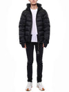 Camurac Short Down Padding Black - MONCLER - BALAAN 4