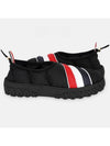 Poly Twill Cable Knit Sole Warm-Up Slip-Ons Black - THOM BROWNE - BALAAN 2