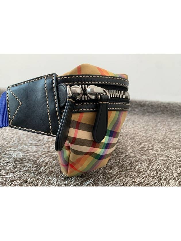 Check Rainbow Hip Sack - BURBERRY - BALAAN 6