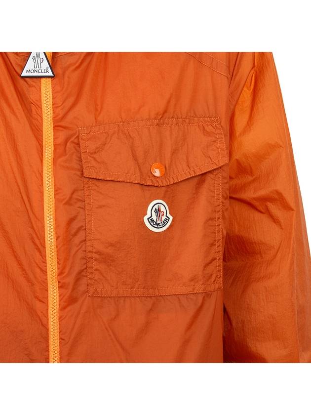 Men's Samakar Zip Up Hoodie Orange - MONCLER - BALAAN 11