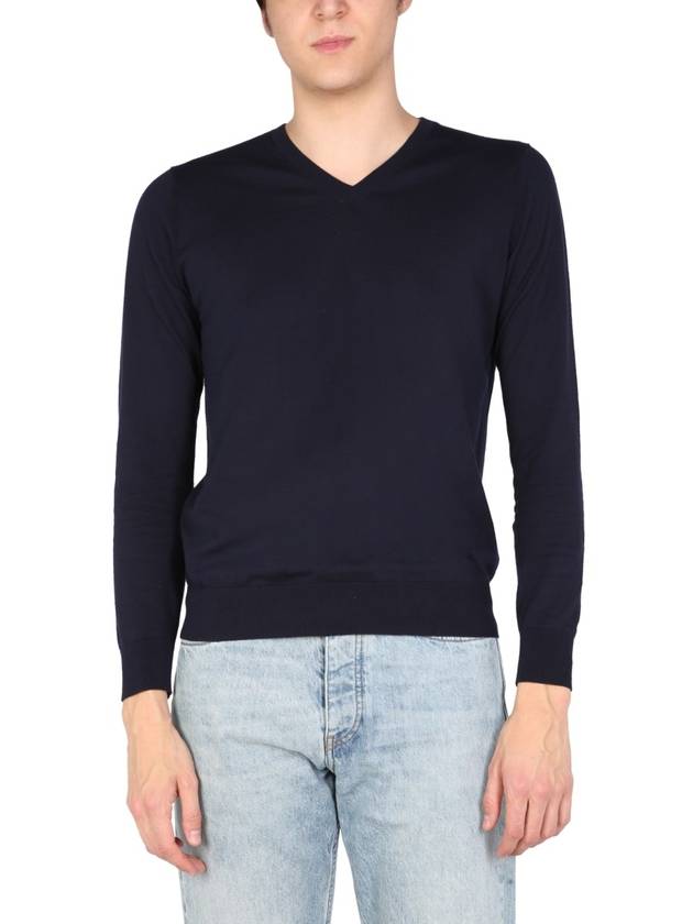 V-NECK SWEATER - BALLANTYNE - BALAAN 1