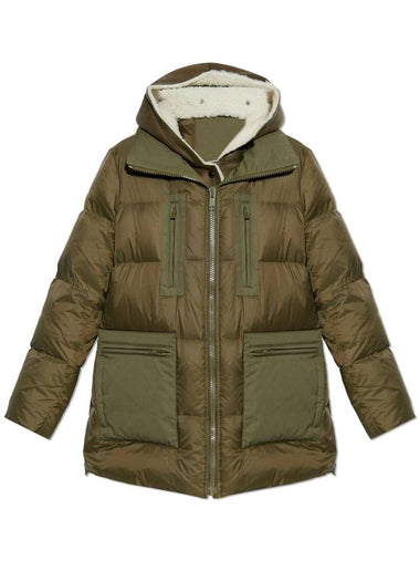 Yves Salomon Down Jacket, Women's, Green - YVES SALOMON - BALAAN 1