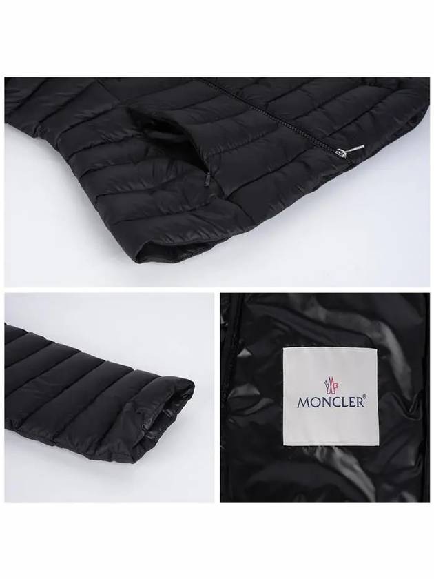 Ige Hooded Short Padding Black - MONCLER - BALAAN 7