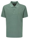 24/1 Piquet Resist Dyed Polo Shirt Green - CP COMPANY - BALAAN 1