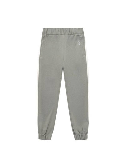 Logo Point Track Pants Grey - SOLEW - BALAAN 2