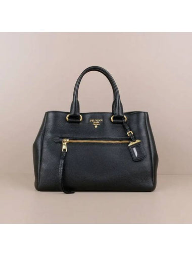 Prada Vitello Dino Tote Bag Black BN2793 - LOUIS VUITTON - BALAAN 1