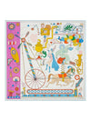 Tea For Two Silk 90 Scarf White - HERMES - BALAAN 2