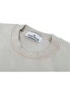 Wappen Patch Crew Neck Sweatshirt Beige - STONE ISLAND - BALAAN 4