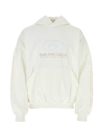 Hooded Sweatshirt 761458TPVM5 9038 White - BALENCIAGA - BALAAN 1