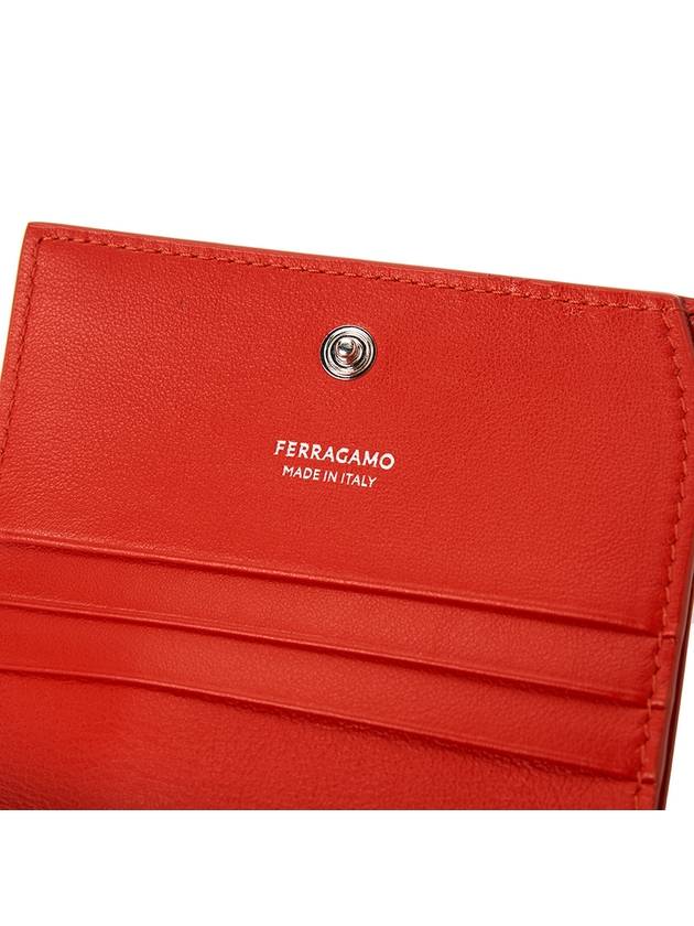 Ferragamo Women's Bicycle Wallet 22 0627 FLAME RED 0770858 - SALVATORE FERRAGAMO - BALAAN 6