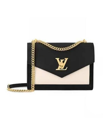 Mylockme Chain Bag Shoulder Bag Black - LOUIS VUITTON - BALAAN 1