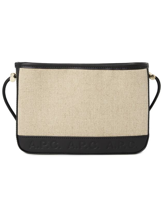 Helene Shoulder Bag Beige Black - A.P.C. - BALAAN 4