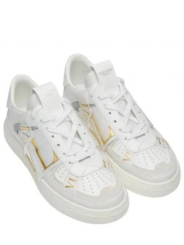 VLTN Logo Low Top Sneakers White - VALENTINO - BALAAN 3