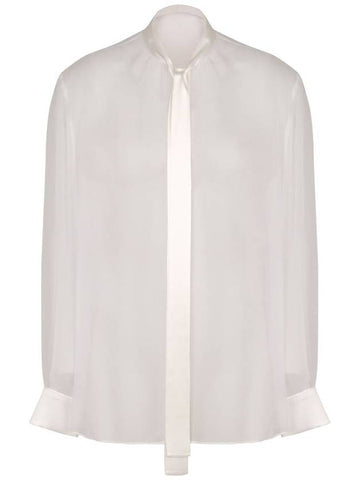 Dolce & Gabbana Silk Shirt - DOLCE&GABBANA - BALAAN 1