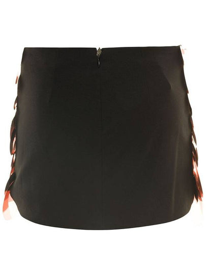 Rose Gold Rue Miniskirt With Sequins At The Front In Rayon Woman - THE ATTICO - BALAAN 2