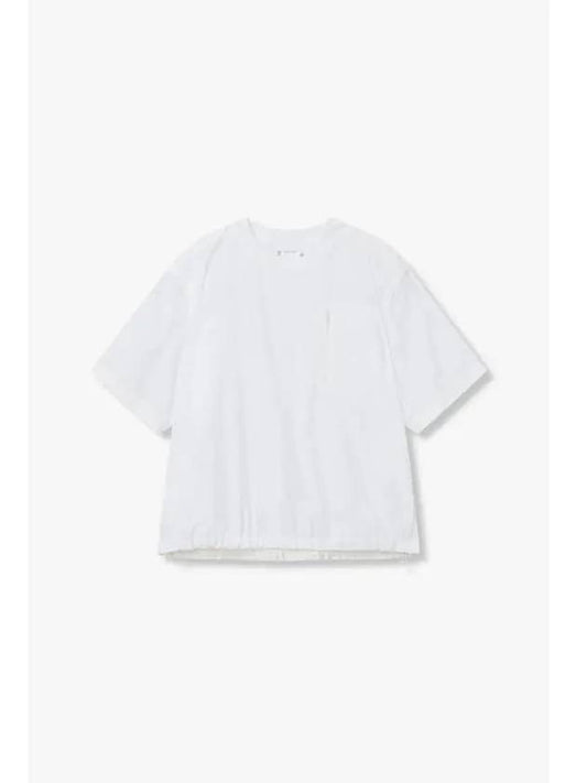 Men s Wide Cotton Poplin Pullover White - SACAI - BALAAN 1