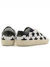 Star Black Tab Low Top Sneakers White - SAINT LAURENT - BALAAN 8