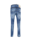 Medium Washing Pocket Layered Cool Guy Jeans Blue - DSQUARED2 - BALAAN 4