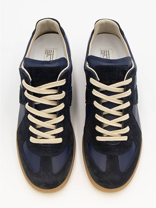 Replica Low Top Sneakers Navy - MAISON MARGIELA - BALAAN 9