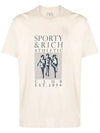 Athletic Print Tee TS876 - SPORTY & RICH - BALAAN 2