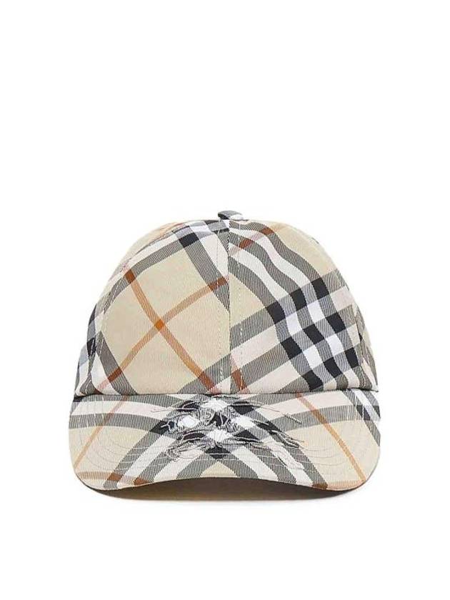 Check Ball Cap Green - BURBERRY - BALAAN 2