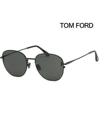 Eyewear Round Sunglasses Black - TOM FORD - BALAAN 2