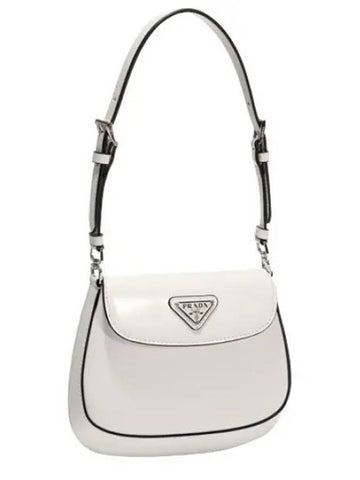 Cleo Brushed Leather Mini Bag Women s Shoulder - PRADA - BALAAN 1