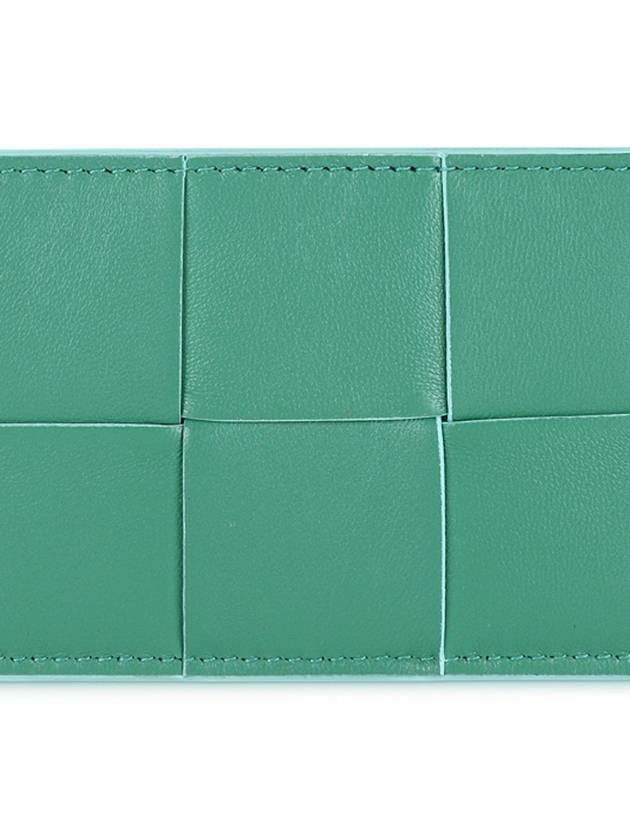 Intrecciato Card Wallet Green - BOTTEGA VENETA - BALAAN 3