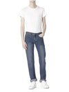 Men's New Standard Stonewashed Denim Jeans Indigo - A.P.C. - BALAAN 6