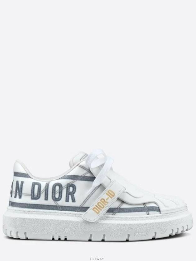 ID Technical Fabric Sneakers White French Blue - DIOR - BALAAN 2