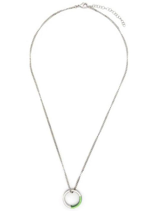 Numbering Ring Pendant Necklace Silver - MAISON MARGIELA - BALAAN 1