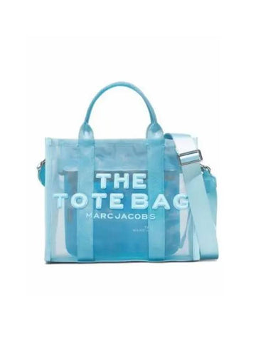 The Medium Tote Bag Mesh Pale Blue MBBAM22009BUX - MARC JACOBS - BALAAN 1